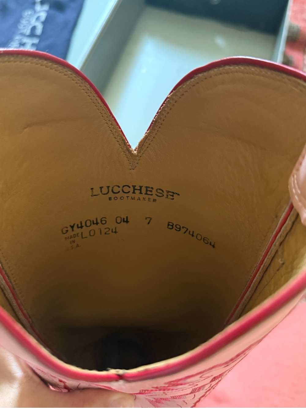 Lucchese Limited Edition Exotic Priscilla Boot - Picture 7 of 15